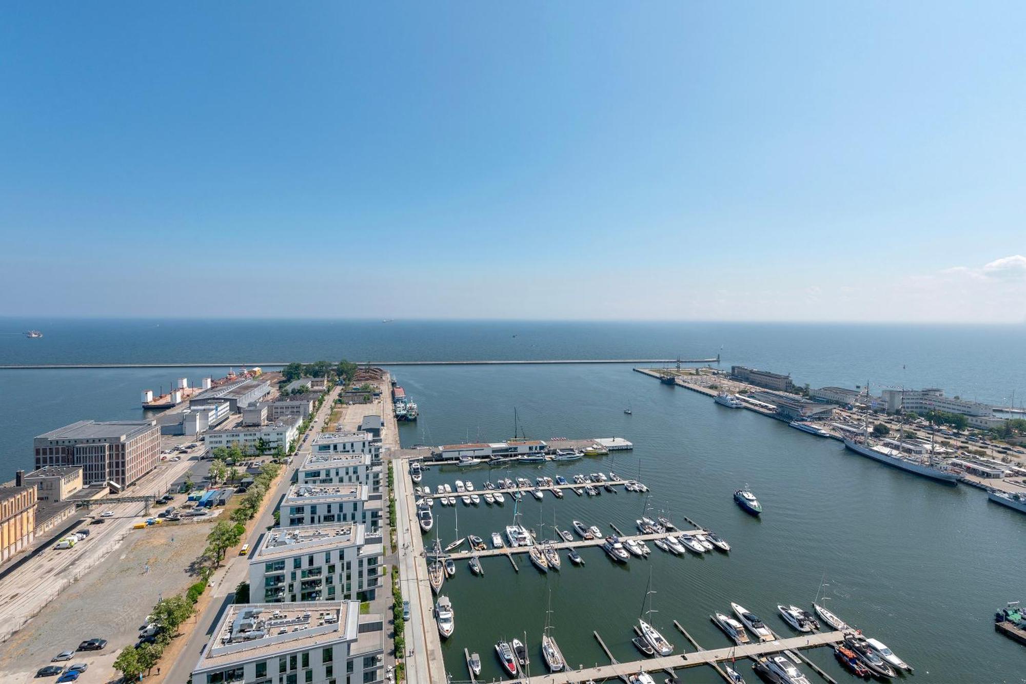 Sea Towers Apartman Gdynia Kültér fotó