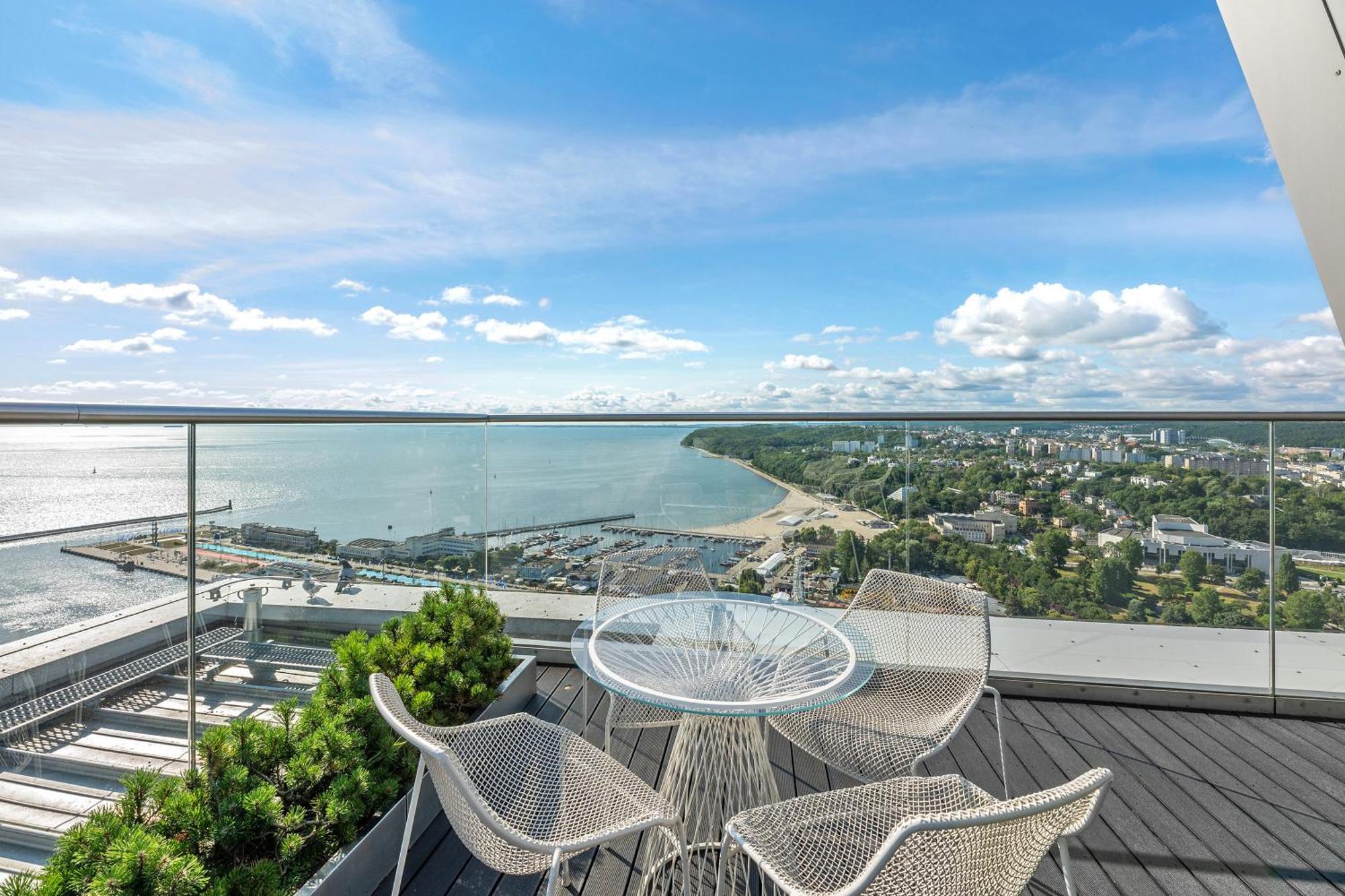 Sea Towers Apartman Gdynia Kültér fotó