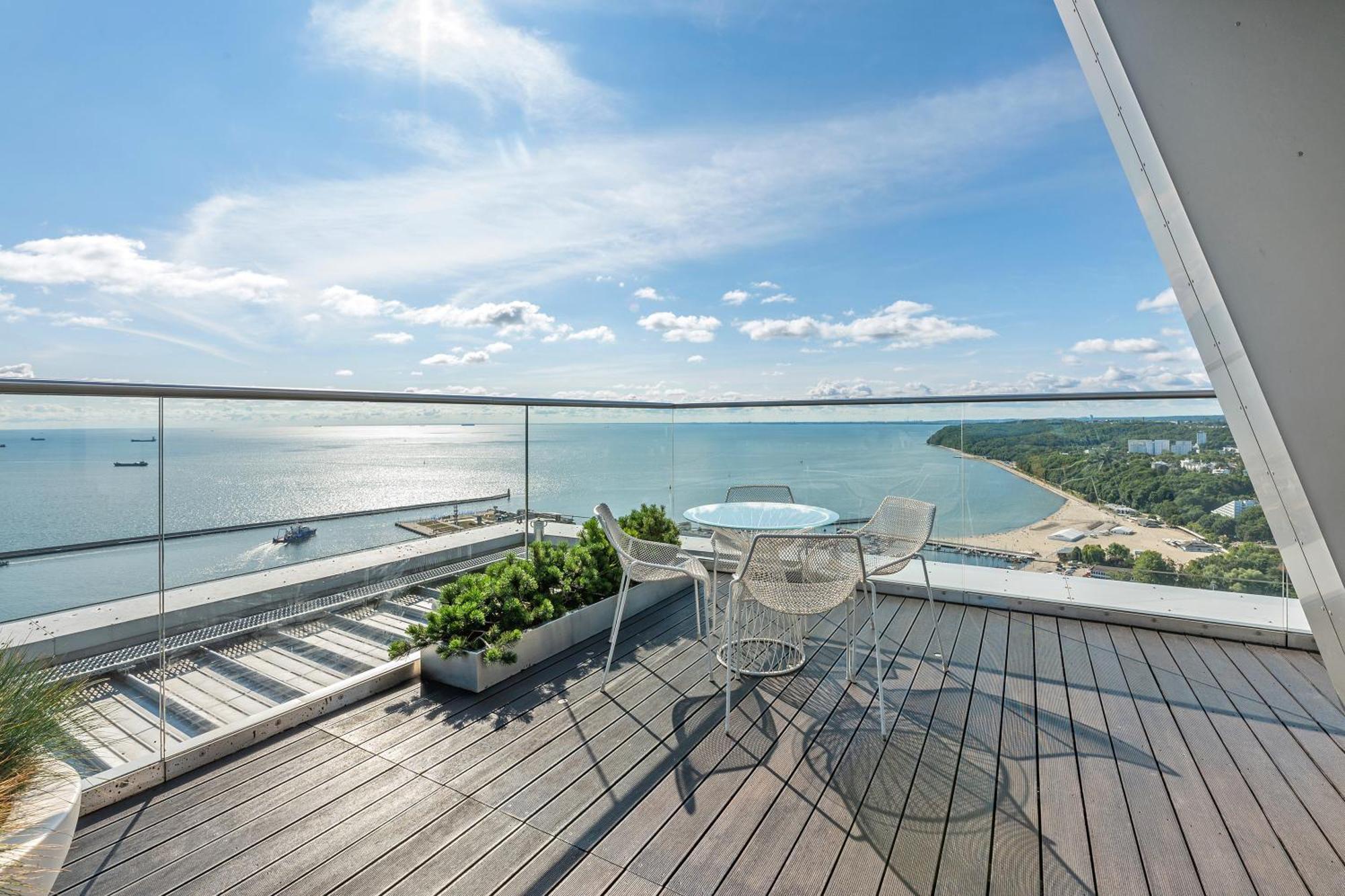 Sea Towers Apartman Gdynia Kültér fotó
