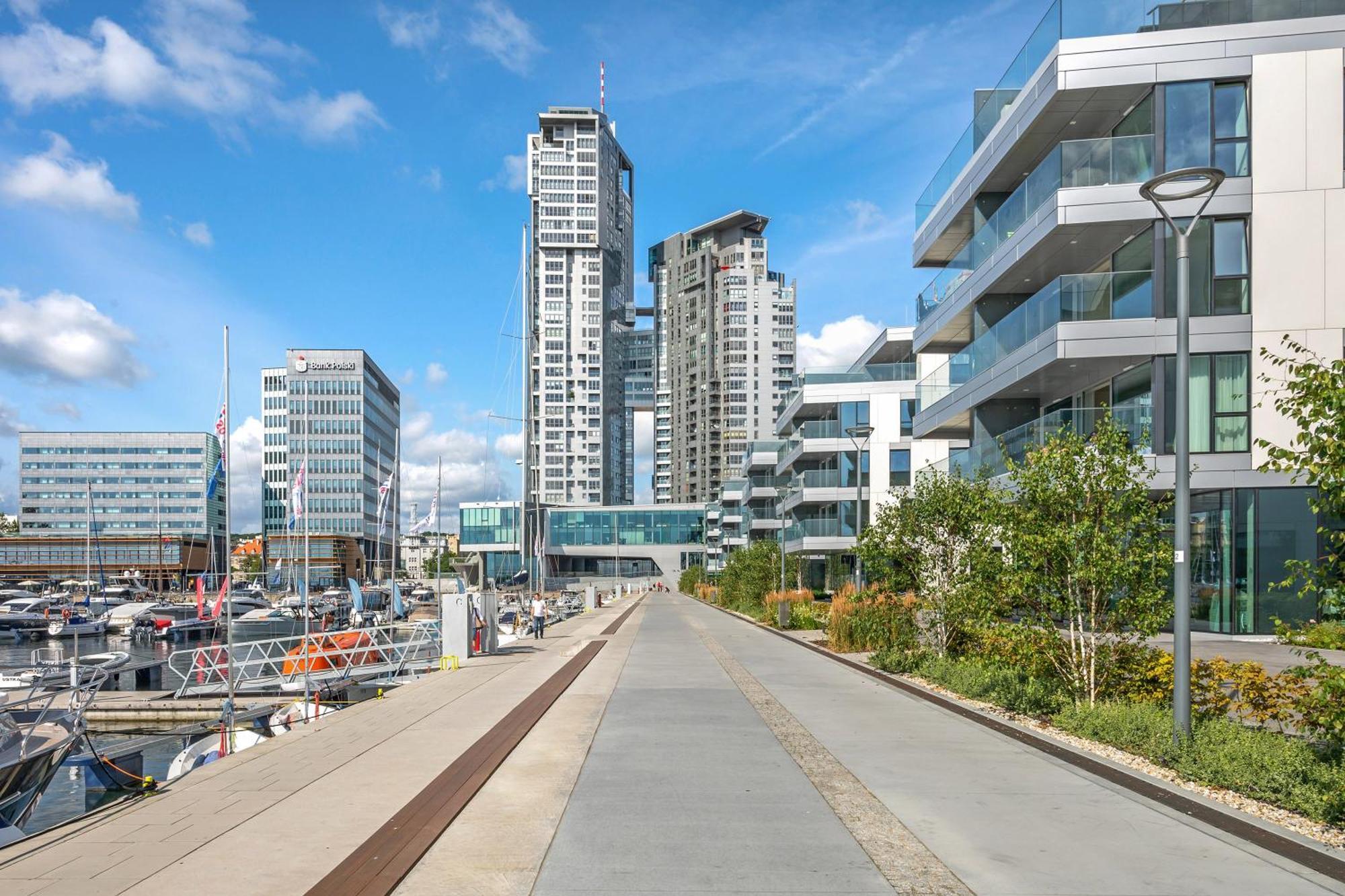 Sea Towers Apartman Gdynia Kültér fotó