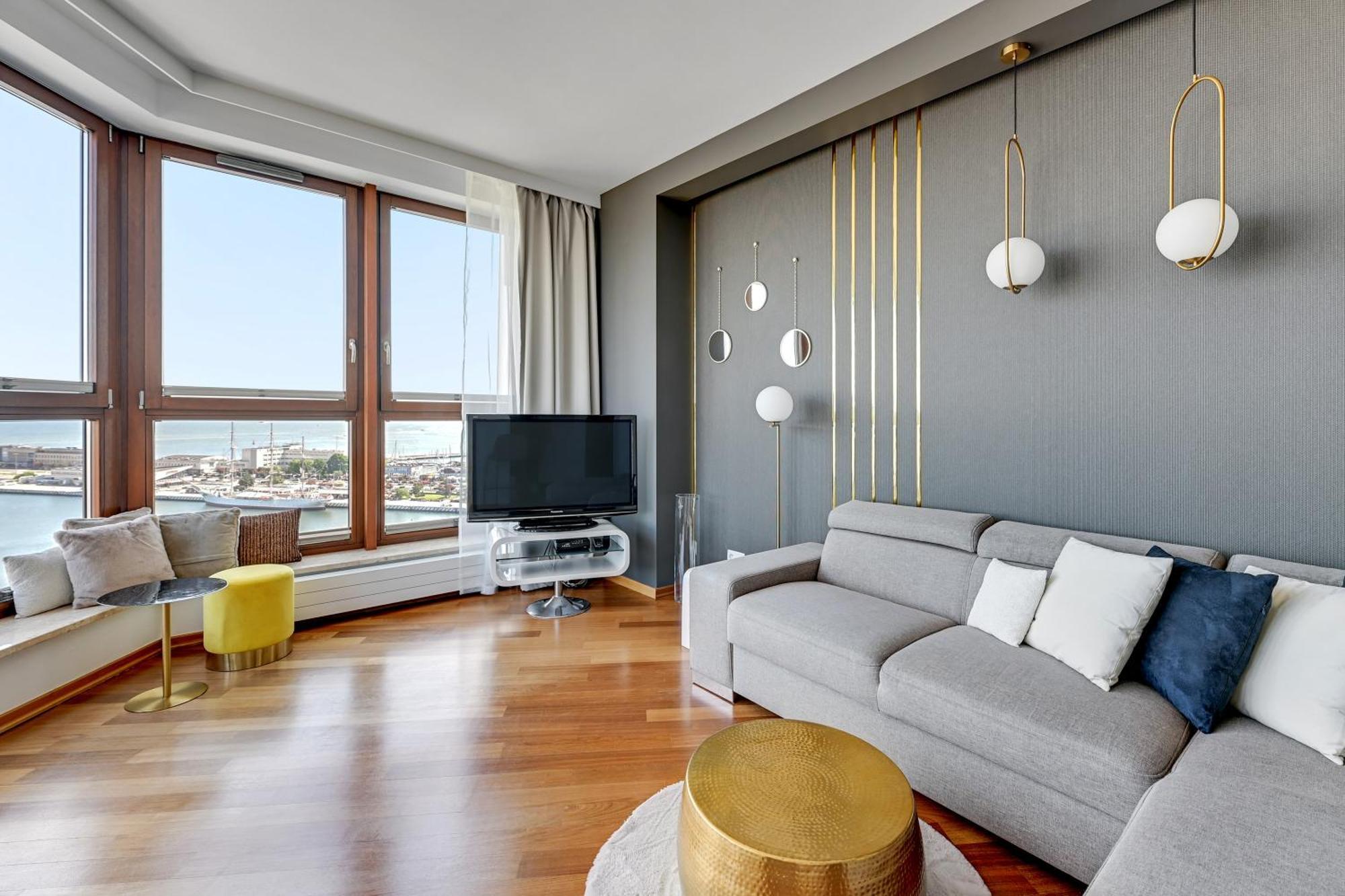 Sea Towers Apartman Gdynia Kültér fotó