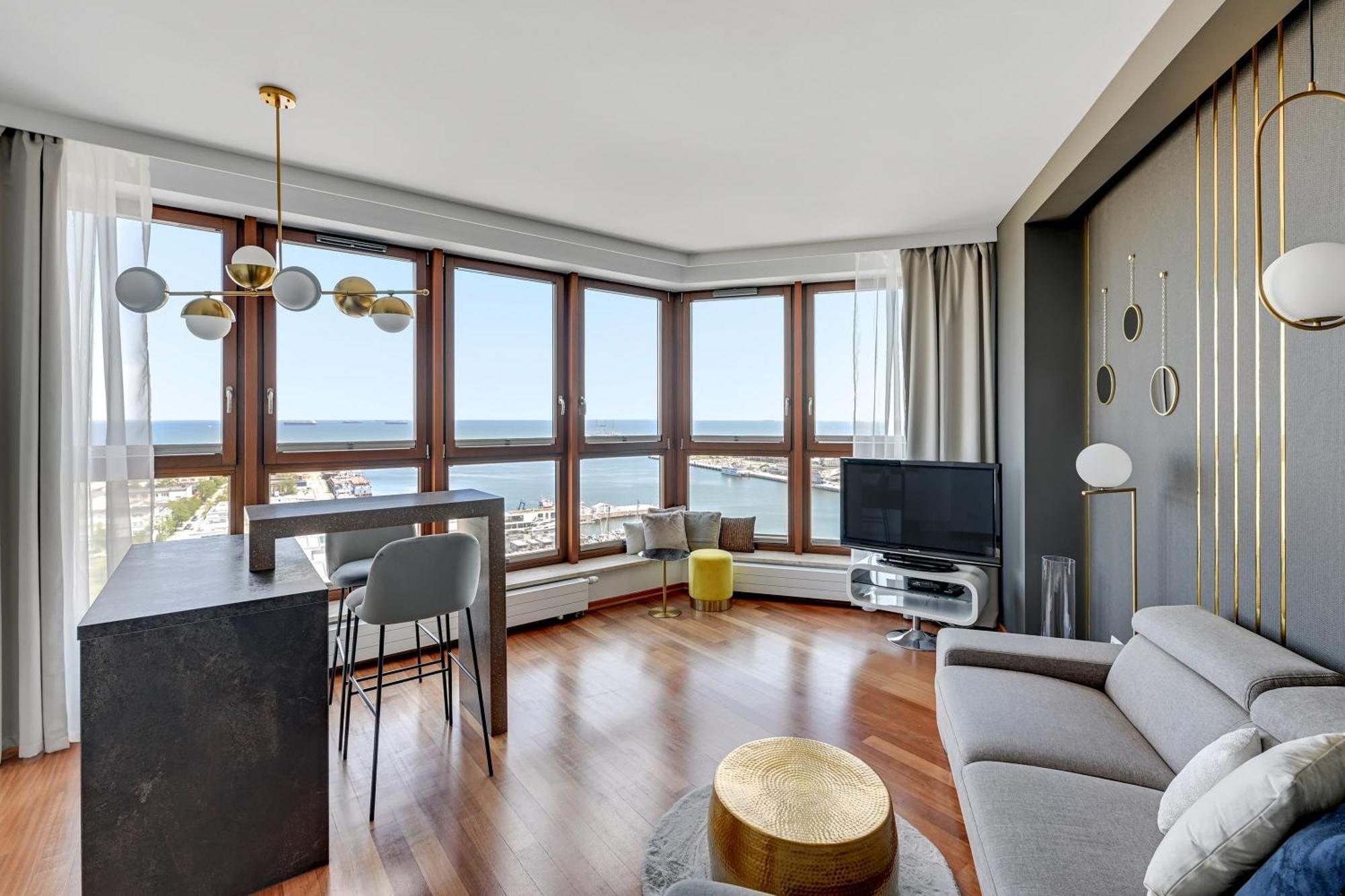 Sea Towers Apartman Gdynia Kültér fotó