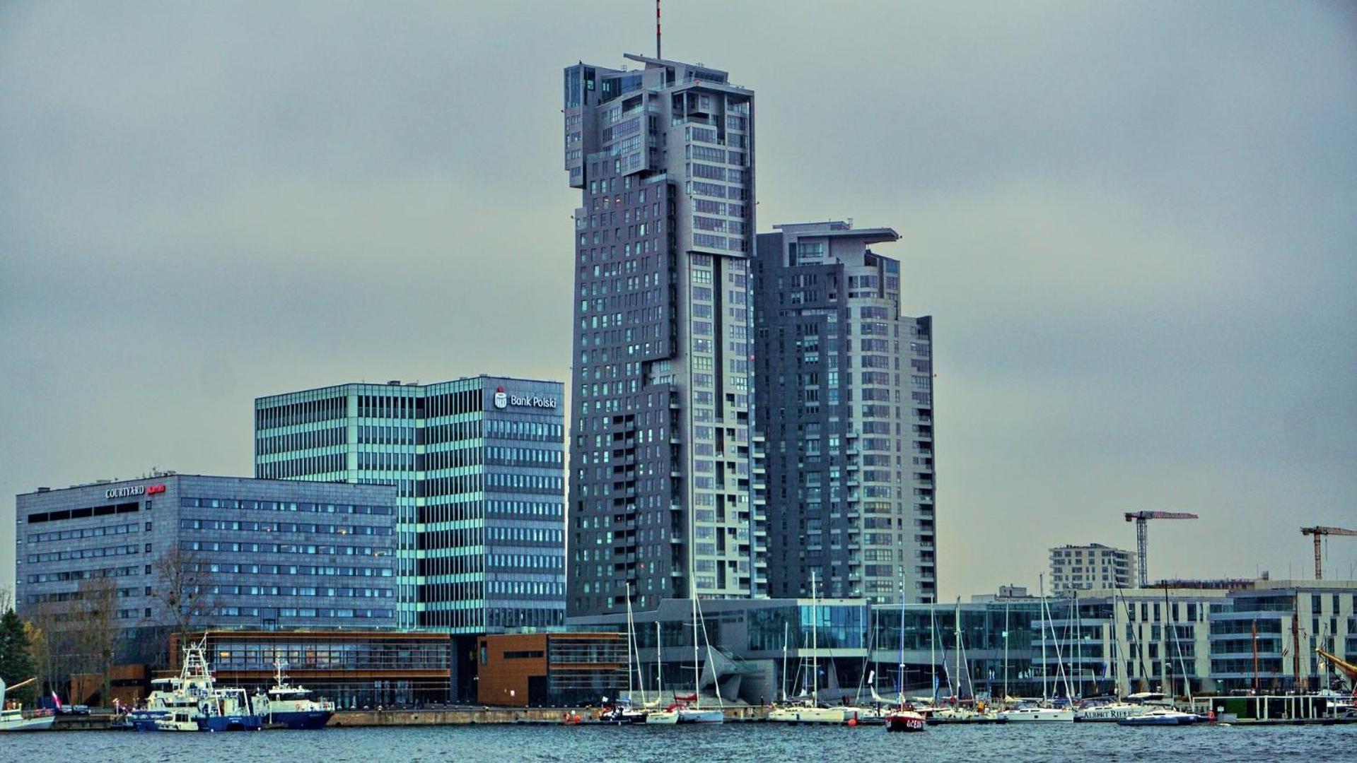 Sea Towers Apartman Gdynia Kültér fotó